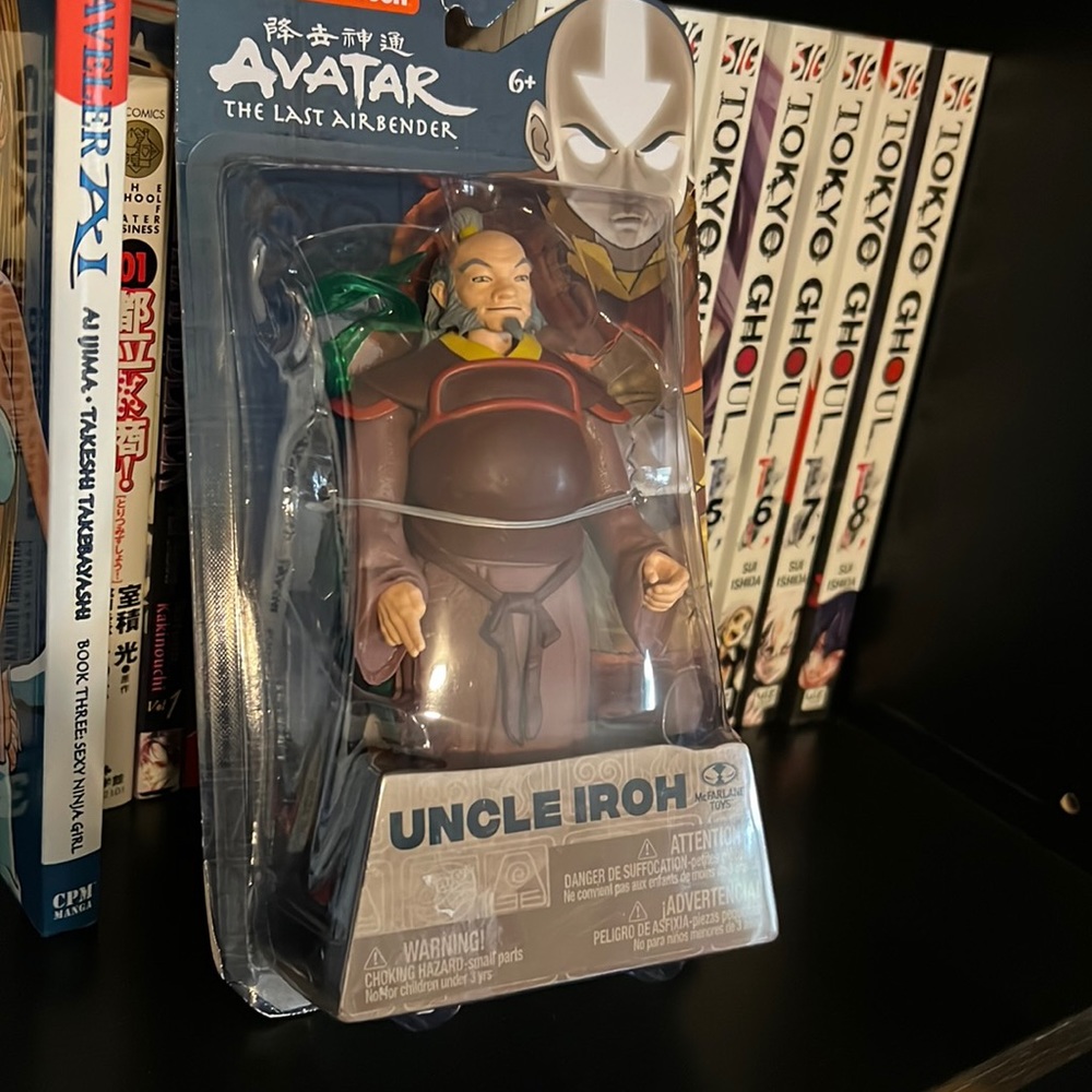 Uncle Iroh Avatar the Last Airbender Figure! Mcfarlane